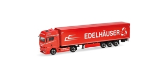 Herpa 319799 - H0 - MAN TGX GX Schubboden-Sattelzug Edelhäuser